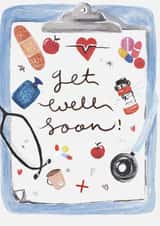 Get Well Soon Vibes Card created by Krupali Patel