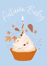 Autumn birthday card created by Lauren Sheridan