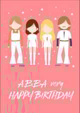 ABBA very Happy Birthday 1000 created by Betty Kitten