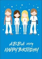 ABBA very Happy Birthday 1001 created by Betty Kitten