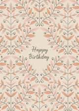 Autumn Leaves Birthday Card created by Hannah Maria