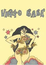 Virgo Zodiac Birthday Card created by Cards by Gem