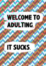 Adulting Milestone Card created by Shutterjunkie