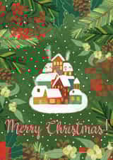 This fancy Christmas card will wish your loved ones a Marry Christmas 1001 created by krotovak