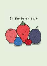 All The Berry Best Congratulations Birthday Card created by Little Big Pie