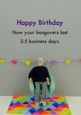 Birthday Hangover created by Bold & Bright Cards