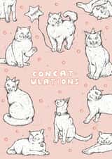 Concatulations New Job Card created by Bekka's Illustrations