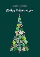 Contemporary - Christmas Tree - Brother and Sister In Law - In Laws - Pretty - Festive - Christmas Tree - Christmas Card created by Rebecca Prinn