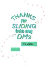 Cheeky DM Anniversary Card created by Giggles with V