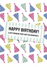 Happy Birthday voucher card! created by Notemans