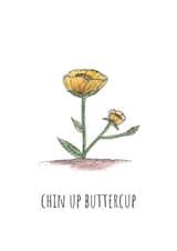 chin up buttercup created by doodlepuds