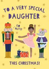 To a Very Special Daughter This Christmas! (Go Nuts!) created by Zoe Spry