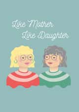 Like Mother, Like Daughter created by Popsie Cards