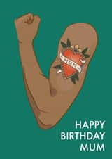 A Strong Mum created by Popsie Cards