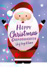 Granddaughter Christmas Card created by Yeti Design