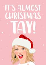 Taylor Swift Christmas Card created by The Cake Thief