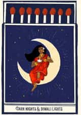 Diwali Lights Card created by The Potato Diary