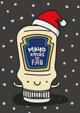 Mayo Xmas Card created by The Playful Indian