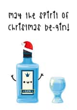 May the spirit of Christmas be-gin! created by Kat Prentki