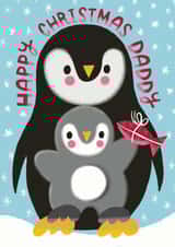 Happy Christmas Daddy Penguin created by @AimeeStevens.Design