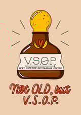 V.S.O.P Birthday card created by Lena Lapina