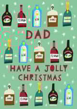 Dad Have a Jolly Boozey Christmas created by @AimeeStevens.Design