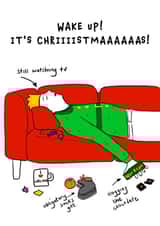 Wake up! - it's Chriiiistmaaaaaas! card created by Dani Verbeeten