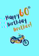 Happy 60th Birthday Brother! created by Karen Illustrates