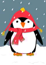 Penguin Xmas created by Art by Reb