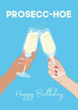 Prosecco Birthday Card created by WillyBee