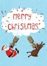 Christmas Cracker 1000 created by Martyn Scribbler Illustration