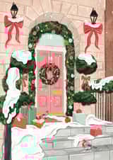 Christmas Doorway Card  created by Simply Katy
