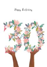 Happy 30th Birthday created by Pink Pen Studio