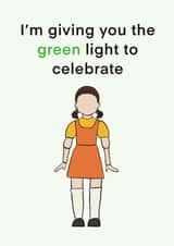 Squid Game Birthday Card created by seeruru