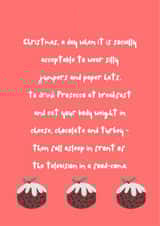 Socially acceptable Christmas created by Hare and Bear Design