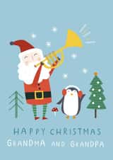 Happy Christmas Grandparents created by Sally Payne Design