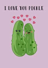 I Love You Pickle created by Dan Likes to Draw