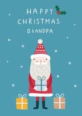 Happy Christmas Grandpa created by Sally Payne Design