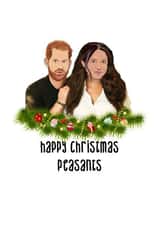 Funny Harry and Meghan Sussex Christmas Card created by That Card Shop