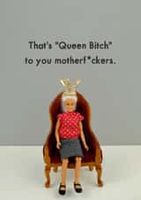 Queen created by Bold & Bright Cards