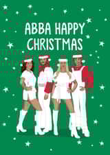 ABBA Happy Christmas created by Sassy Sarah