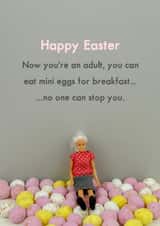 Mini Egg Breakfast created by Bold & Bright Cards