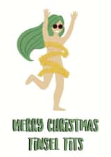 Merry Christmas Tinsel Tits created by Wednesday's Wombat