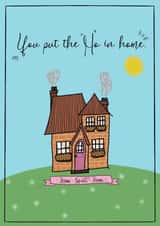 Ho In home  created by Pippins post cards 