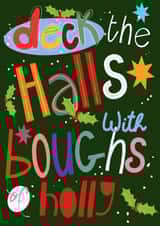 Deck The Halls created by Hinkypunk Illustration