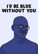 Blue created by Pink + Pip