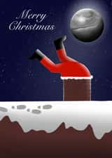 Santa Stuck in the Chimney created by Lucy Sutton