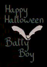 Happy Halloween Batty Boy created by Daniel Hill