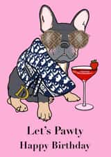 Fashion Drunk Dog created by Pretty Rich