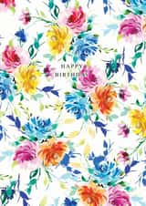 Floral Birthday created by Sophie Hilton Designs